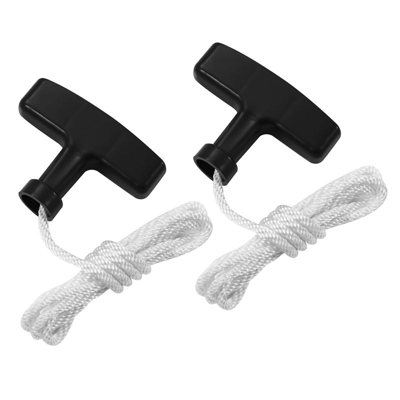 A.I.FORCE 2-Pack Pull Cord 3.9 ft with Recoil Starter Handle, 4.0mm pull start rope Fit for Honda GX160 GX200 GX240 GX270 GX340 GX390, Pull Starter for Lawn Mower, String Trimmer, Generators, Small Engines - Image 1